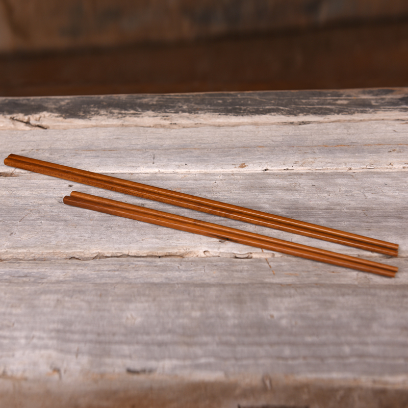 长筷子油炸捞面火锅米线超长筷子天然实木加长家用防烫铁木筷子