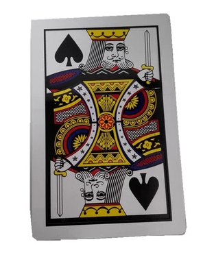 万奇魔术道具互动近景舞台魔术红心变黑桃跟斗牌q变k(三个组)大