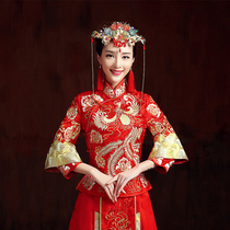 Xiuhe clothing bridal headdress Chinese Bridal Wedding headdress Phoenix crown accessories