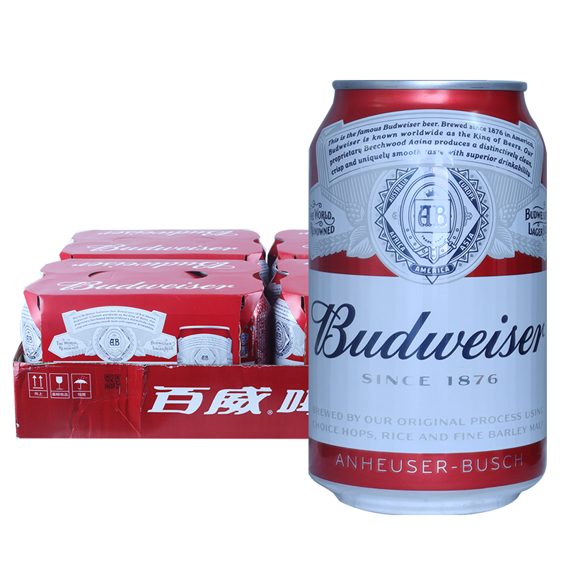 budweiser /百威330ml*24罐装