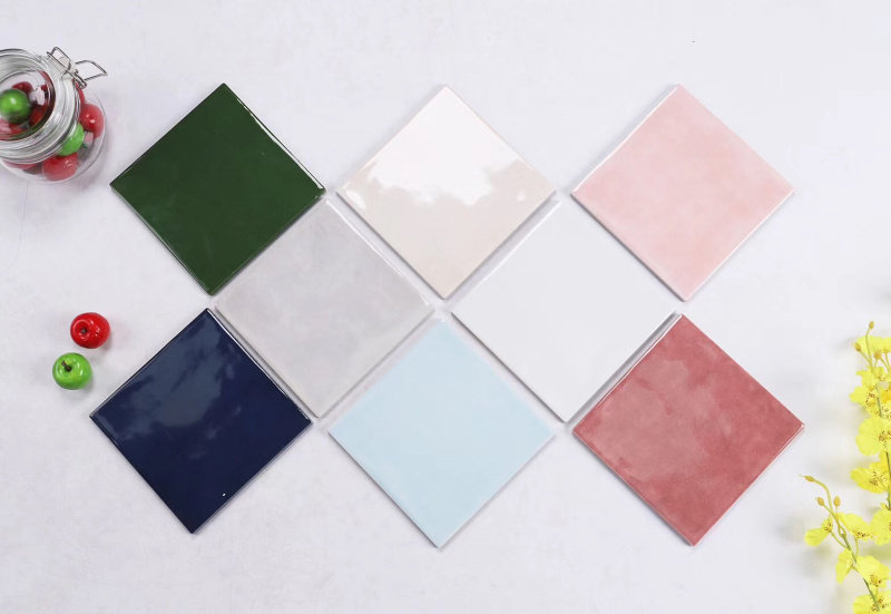 彩色瓷砖网红砖手工砖窑变个性复古厨卫阳台浴室砖咖啡餐厅釉面砖