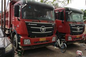 车牌号为琼c5a888的欧曼牌车辆(车辆识别号lrdv6pec1kr019760) - 拍卖