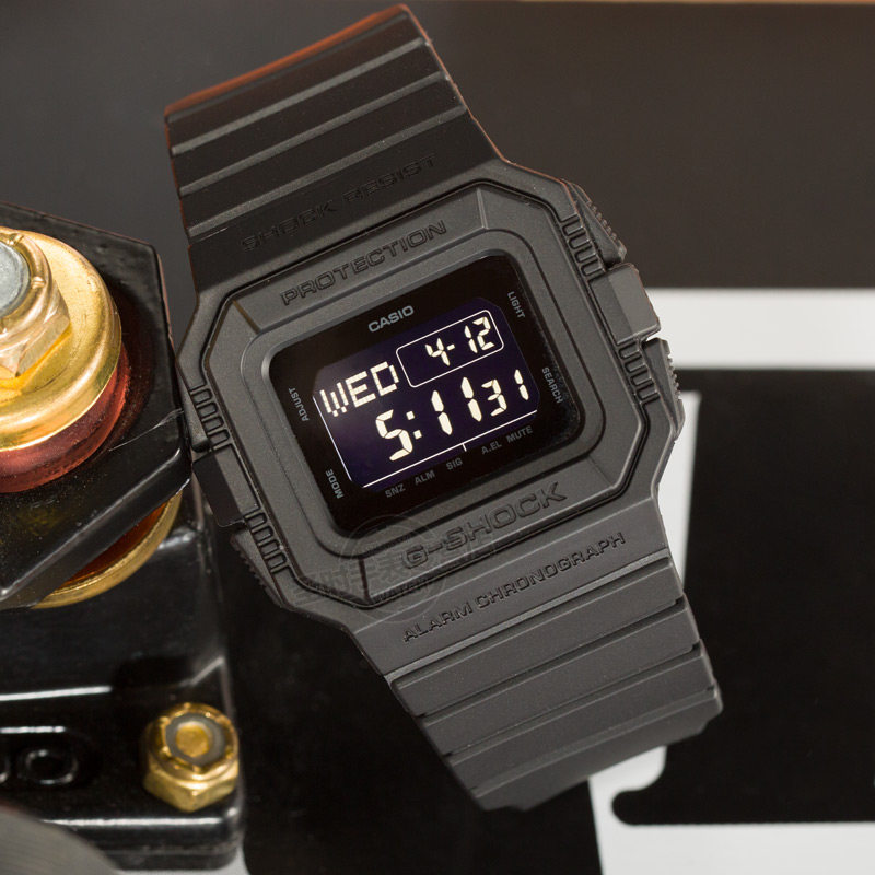 卡西欧gshock新款潮流复古方形运动手表男dwd5500bb1d