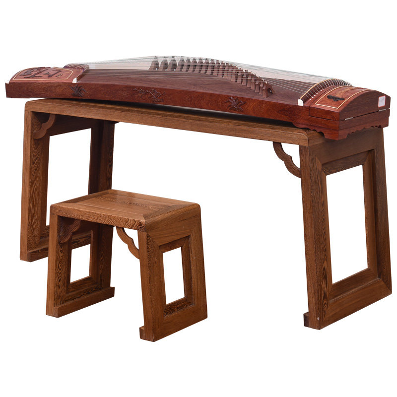 【直供】鸡翅木明式琴案套件实木中式琴桌古琴桌古筝桌仙游产业带