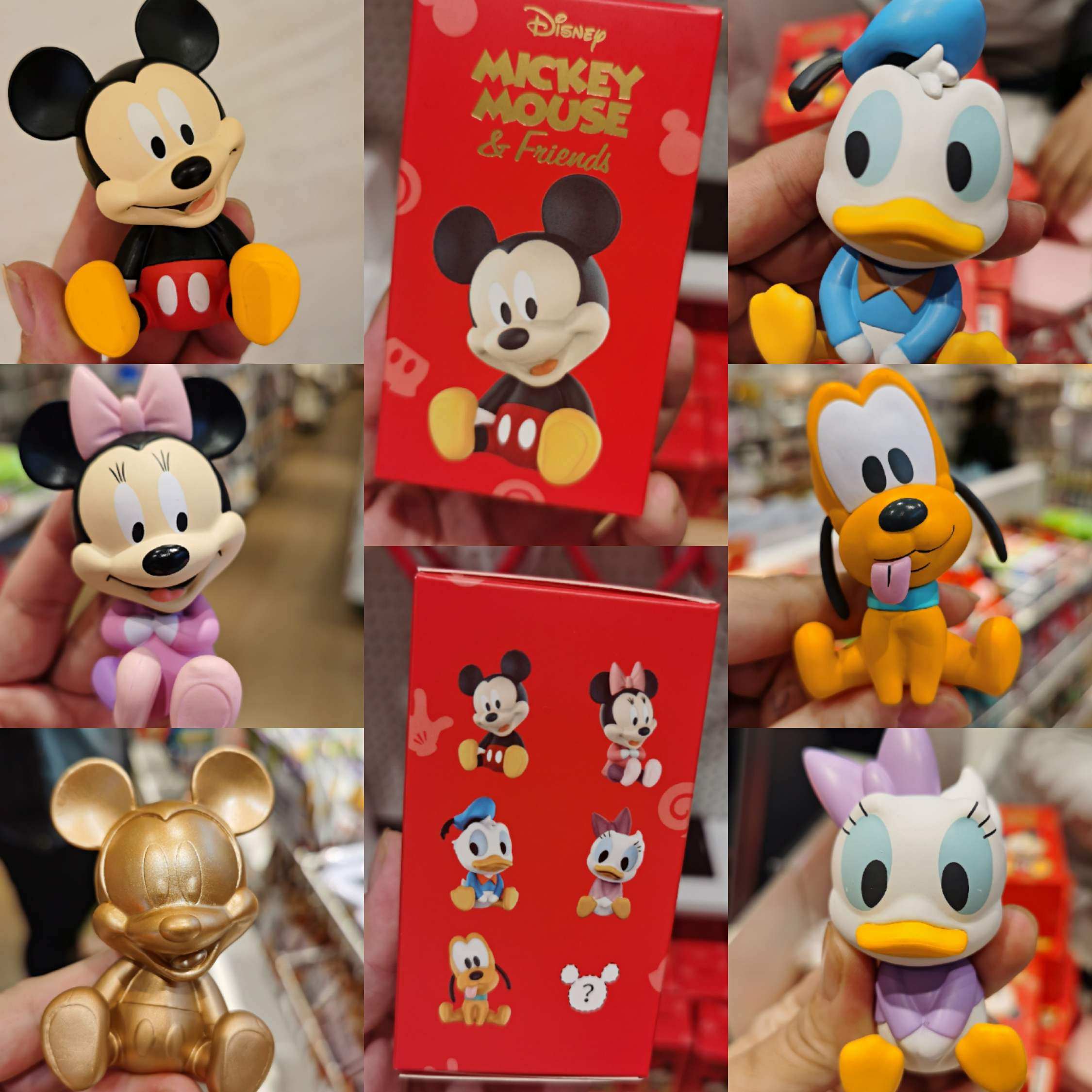 miniso名创优品 迪士尼米奇系列q版玩具公仔盲盒唐老鸭黛西米妮