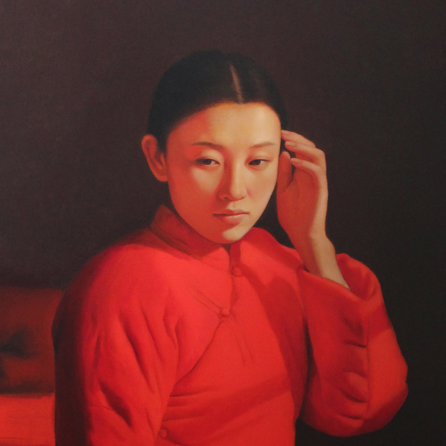 彭中杰 《新娘》 布面油画