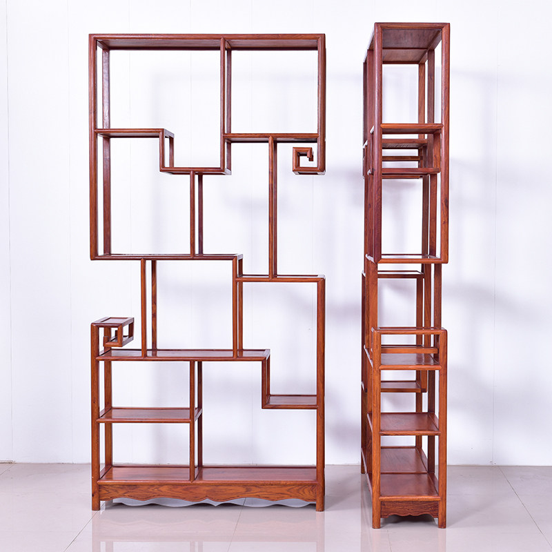 【源头直供】终身以旧换新 缅甸花梨 百宝阁