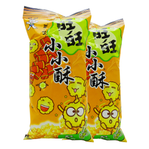 旺旺小小酥原味50gx3袋原味黑胡椒儿童怀旧休闲食品零食小吃 特价