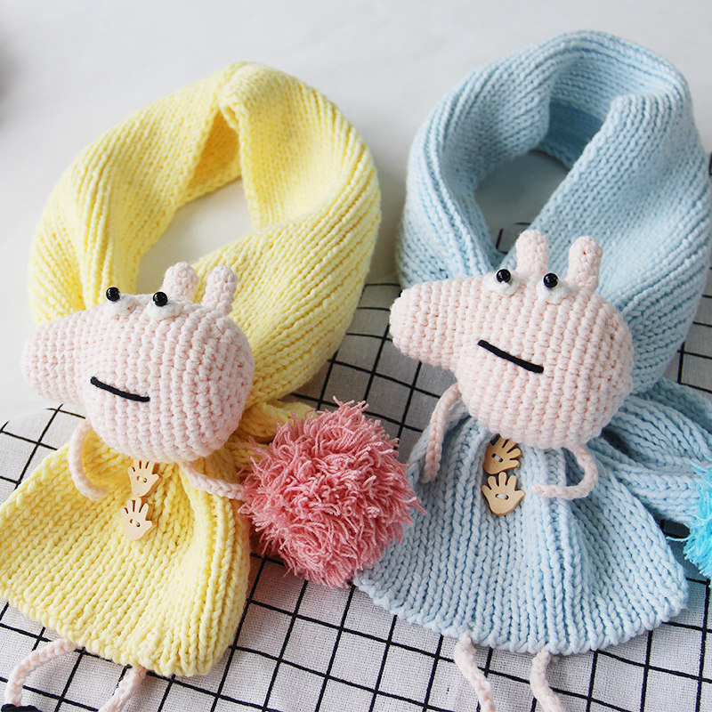 diy手工材料包 幼儿园_毛线线手工编织围巾儿童宝宝diy视频材料包优惠