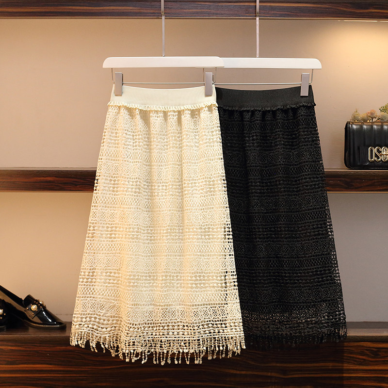 特价流苏裙子半身裙 胖mm