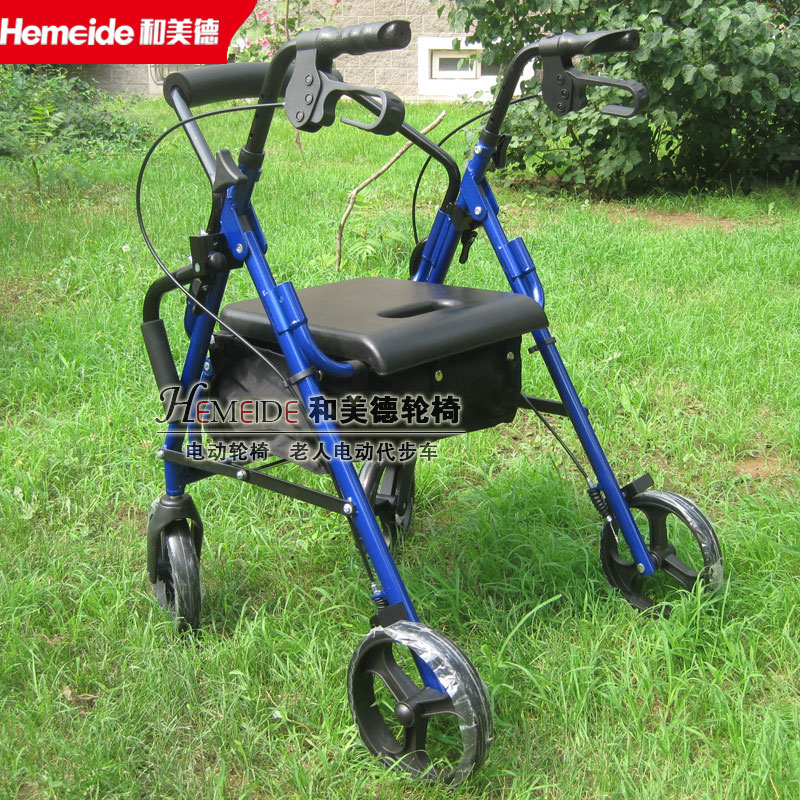 和美德老人助行車218S手推車老年人帶座折疊購物 四輪助行器在類目 OTC藥品/醫療器械/計生用品, 醫療器械, 助行器(器械)中 - 來自Buy2taobao.com提供專業的淘寶代購服務