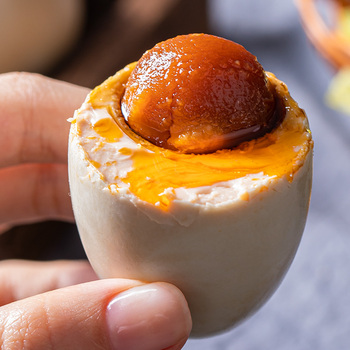 4枚正宗红心流油红树林熟盐咸鸭蛋_咸鸭蛋_桂珠食品旗舰店 - 影戏拍客