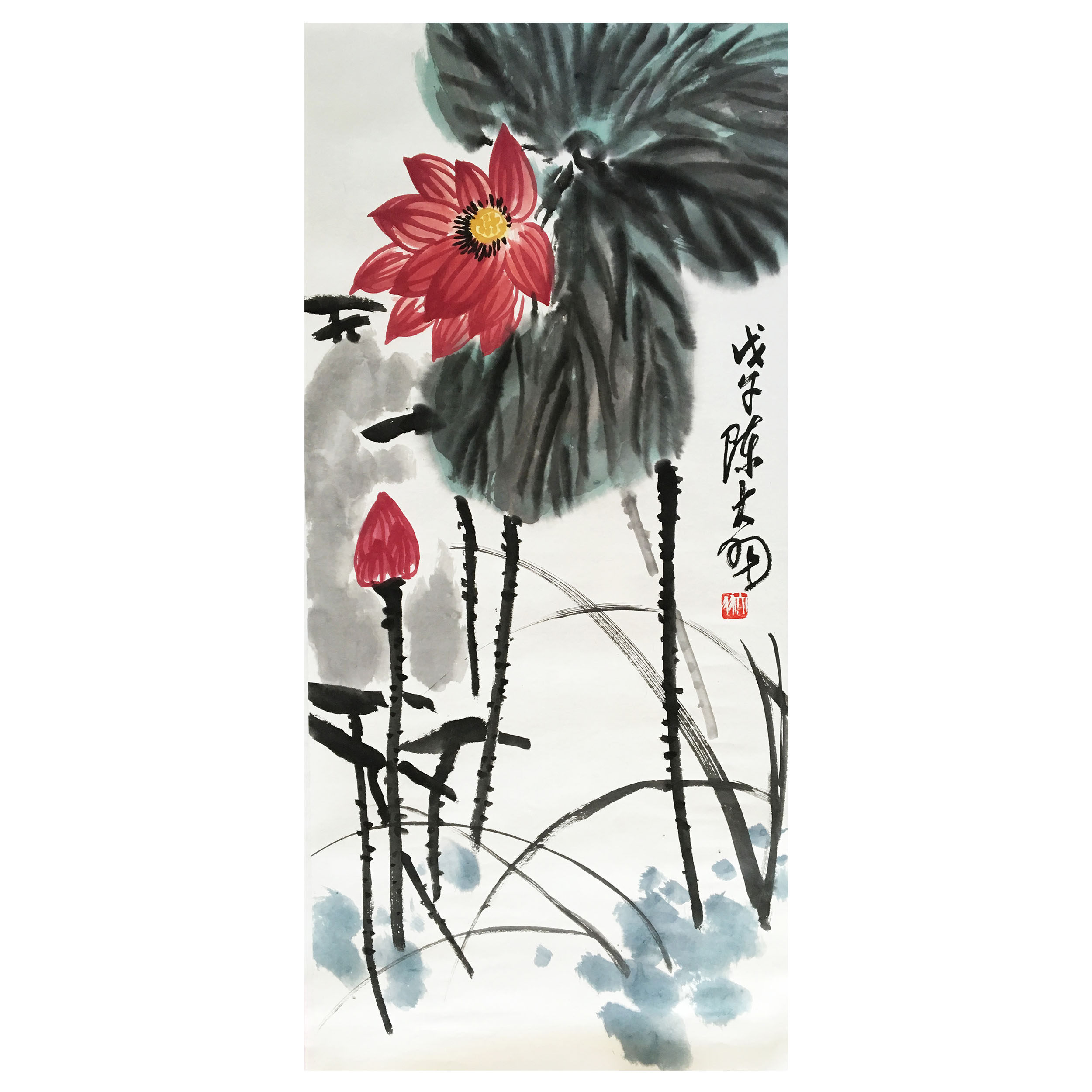 陈大羽《荷情》文化部创作中心研究员