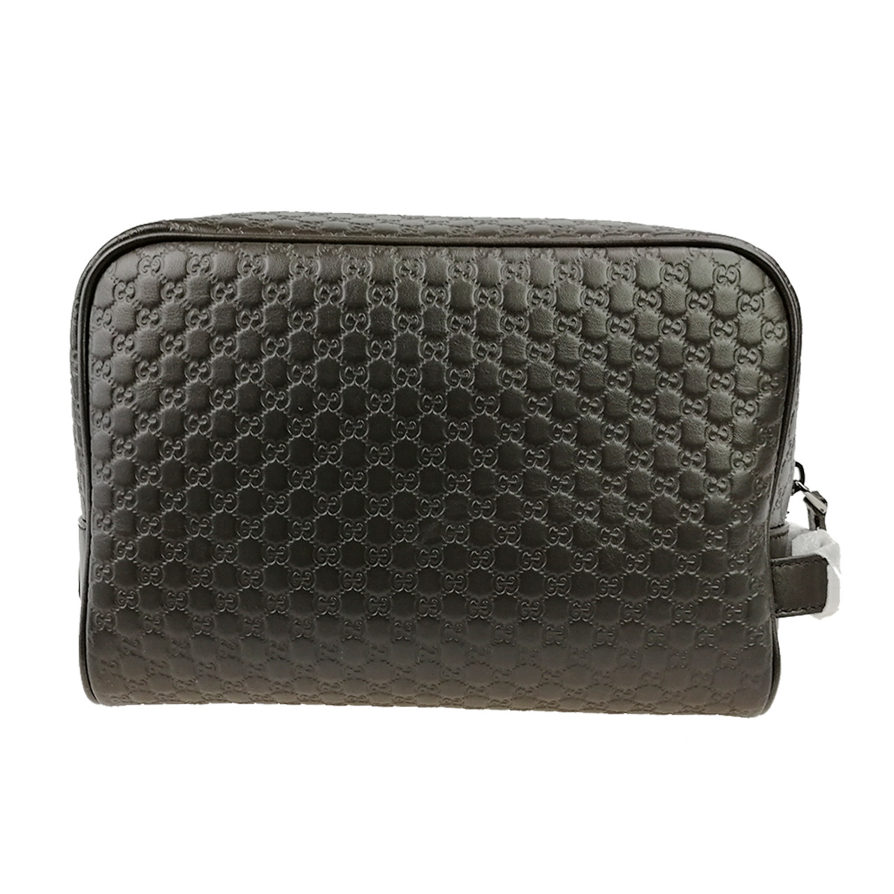 [9.9新]古驰gucci男士棕色牛皮洗漱包kd171113033