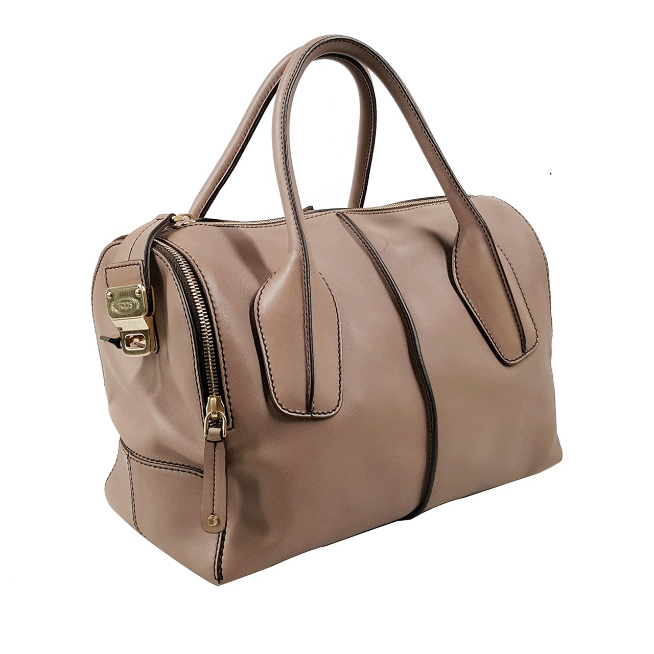 [9.0新] tods女士牛皮手提单肩两用包kd171107027