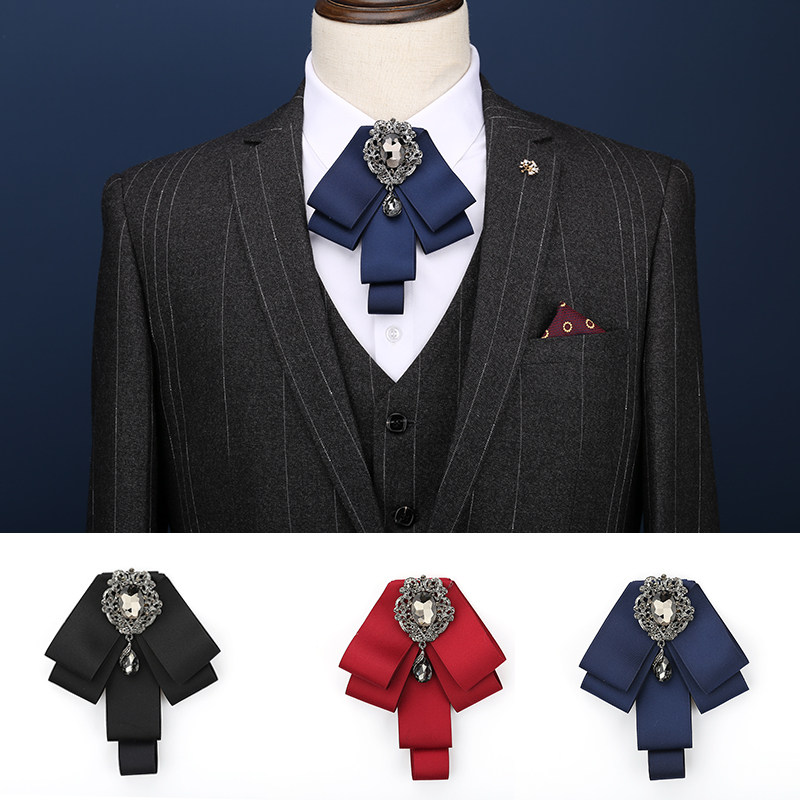 西装蝴蝶结男领结领带结婚婚礼伴郎主持人演出新年年会韩版装饰品