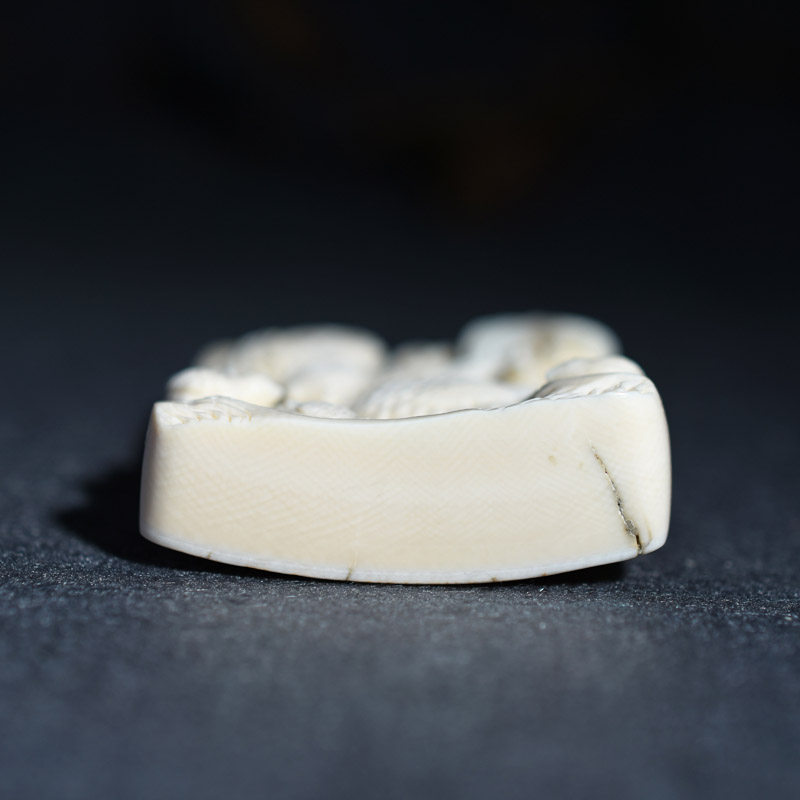 【阖家吉祥】天然西伯利亚猛犸牙 牙质上等 质地细腻 syt-158