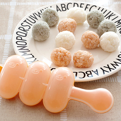 摇饭团儿童喂饭卡通饭团小圆球模具米饭摇一摇