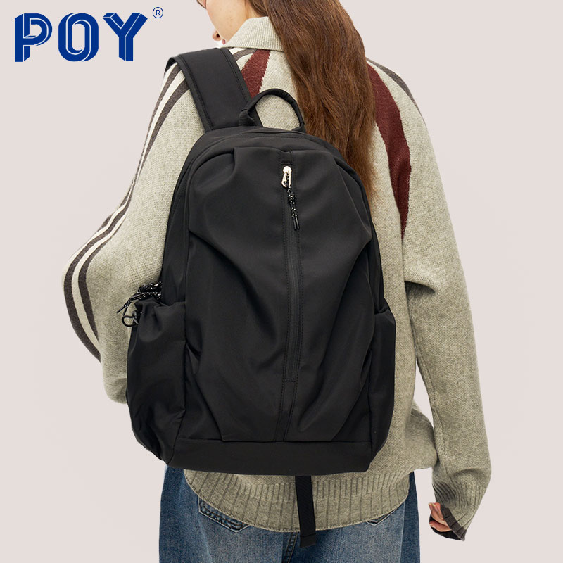 POY®新品 大容量背包女高中大学