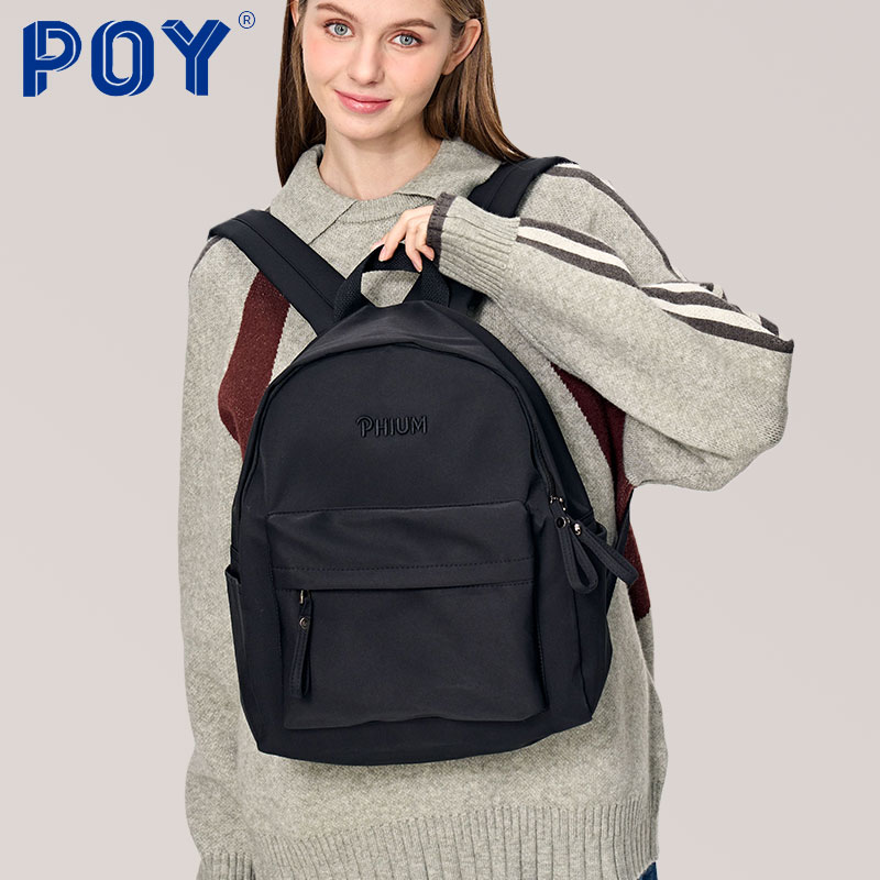 POY 2024新品 双肩包女大学