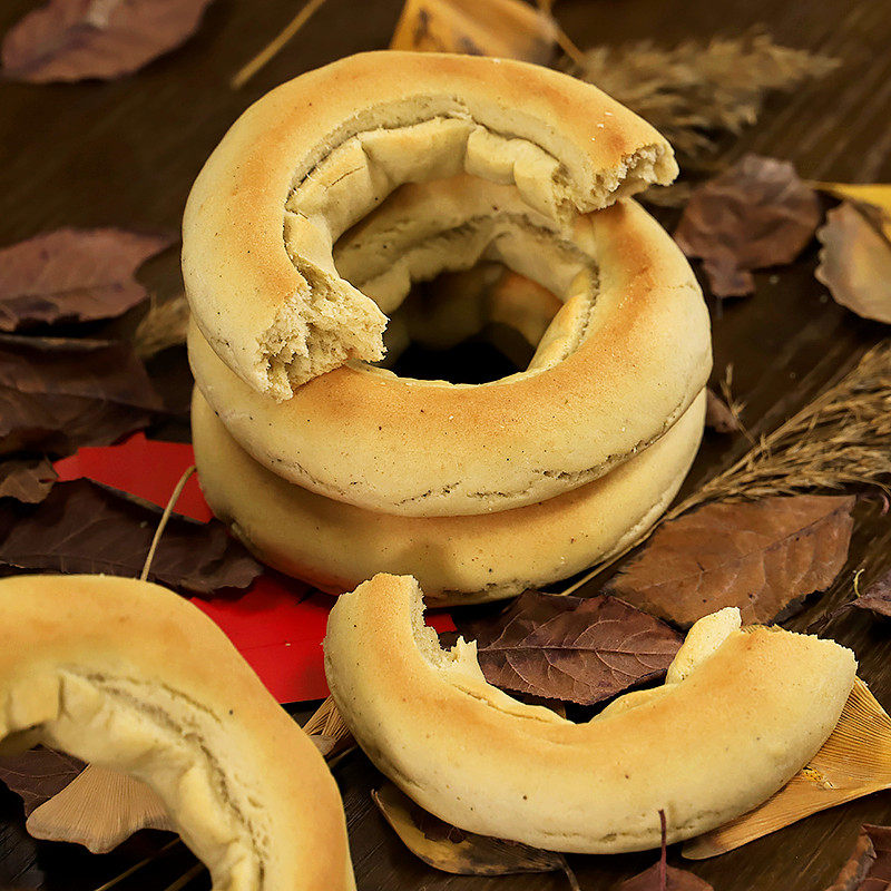 天水甘谷特产小吃王月亮李圈圈荞麦面酥糯油圈圈下午茶真空装包邮