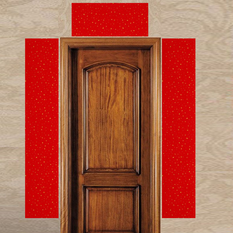 2022年新年春联全年红纸无字万年红对联纸厚书法空白写对联专用纸