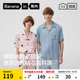 蕉内丝丝520Home Pets Pets家居服套装新款男冰丝夏季女士款睡衣