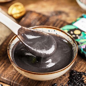 黑芝麻糊无糖无添加早餐速食代餐饱腹营养早餐食品原味磨袋装孕妇