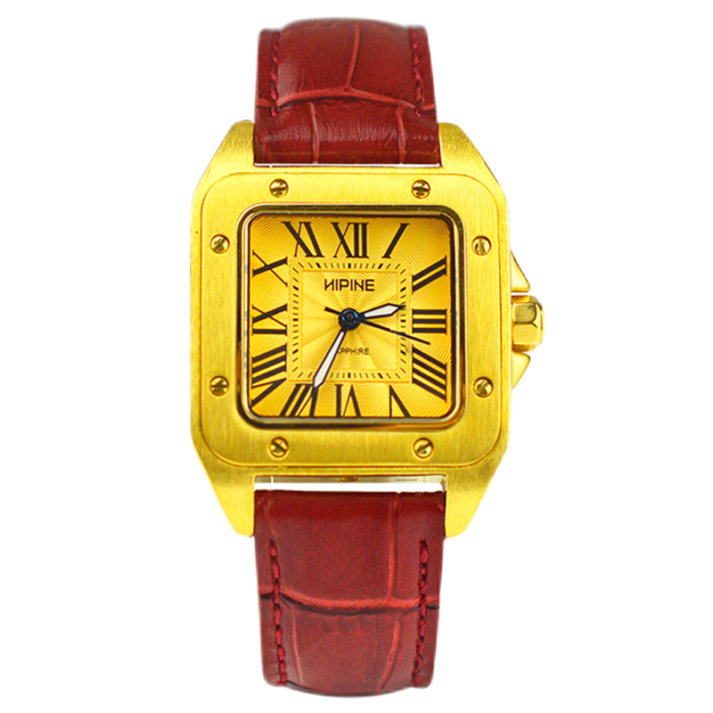 西普尼女纯金999女士小轻奢金表券后5288元包邮直达链接>hipine西普尼