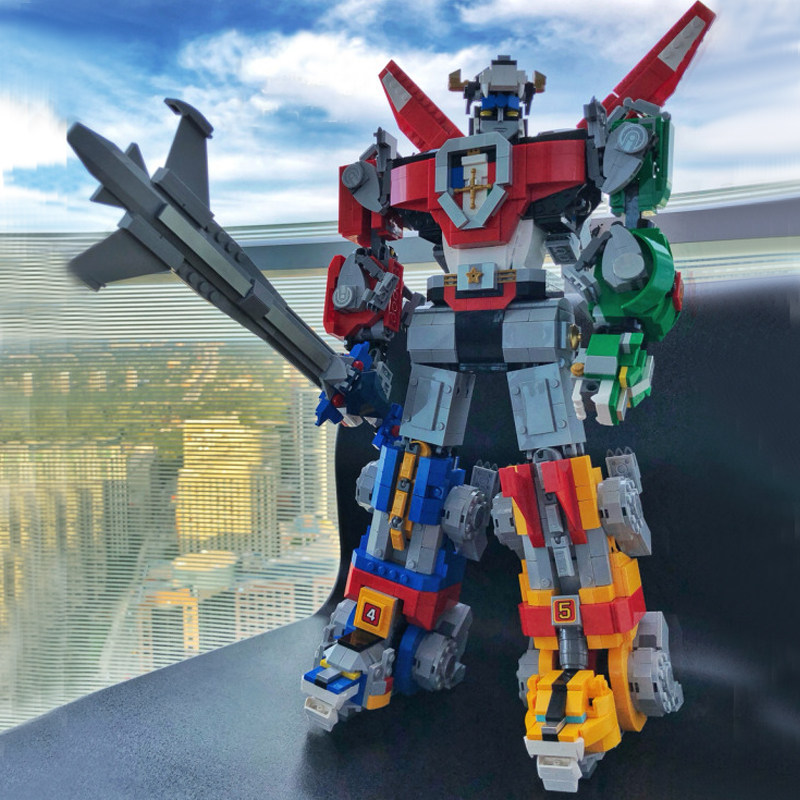 乐高21311战神金刚百兽王五兽合体变形机器人积木男孩子拼装玩具