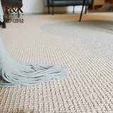 Wool carpet living room tea table custom bedroom full of pure color imported new Chinese wool blanket villa luxury and environmental protection