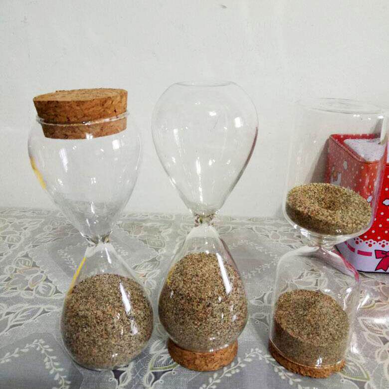 沙漏瓶创意diy沙漠旅游纪念可以自己装沙漏瓶子空自制计时器摆件