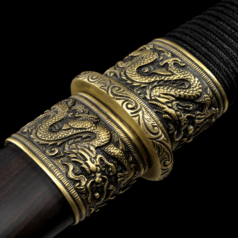 龙首唐剑 沈云龙泉铸剑世家壬字号沈氏剑铺第四代传人(未开刃)