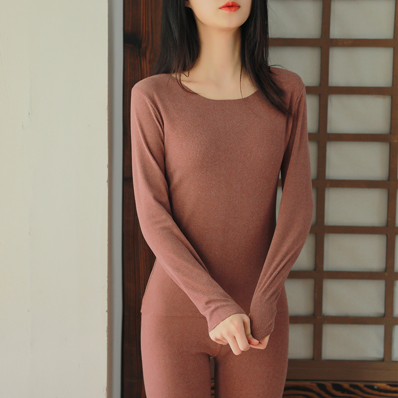 保暖内搭女加绒无痕德绒紧身打底衫女秋冬季薄款内穿套装秋冬季|ruв категории Женская одежда, футболка - от Buy2taobao.com для оказания профессиональной услуги покупки агента Taobao