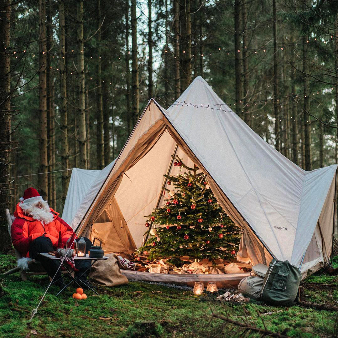 nordisk大白熊 midgard 9.2 白色棉布复古帐篷2021新款正品现货