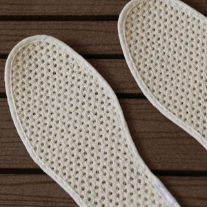 天然汉麻鞋垫透气全麻鞋垫舒适透气吸汗抑菌男女四季通用