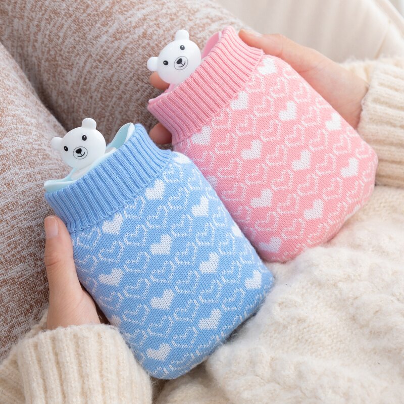 小热水袋注水小型小号随身婴儿硅胶暖手水袋暖脚床上女敷肚子迷你