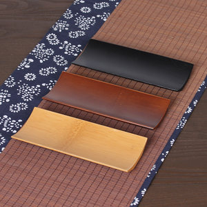 天然竹制茶巾托 垫 盘 毛巾托 竹 架 竹 座 茶具 茶道 精品 外贸