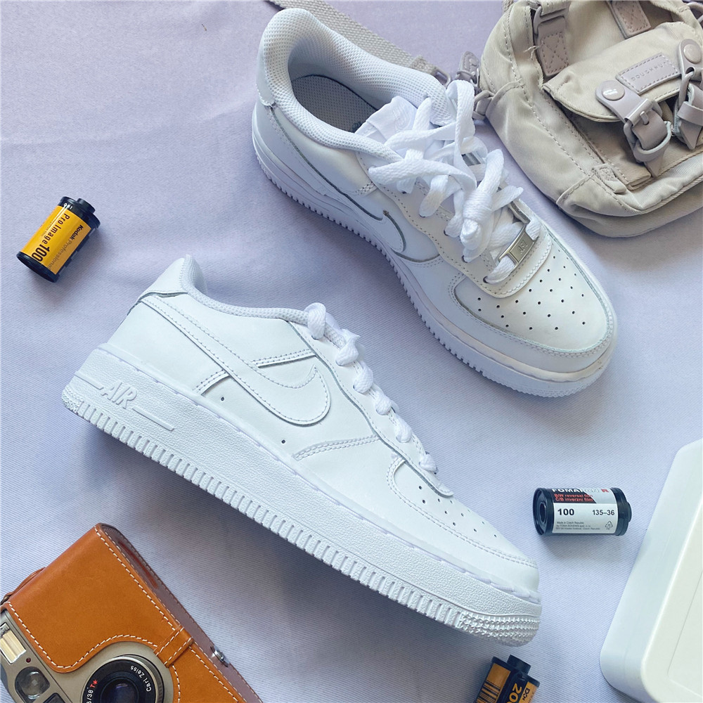airforce1af1耐克空军一号纯白中低帮男女经典板鞋小白鞋裸眼优惠券