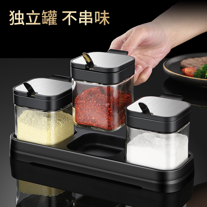廚房用品耐熱調料盒調味罐套裝密封調料瓶玻璃調料罐調味瓶調味盒在類目 廚房/烹飪用具, 廚用小工具/廚房儲物, 儲物瓶罐/廚房儲物器皿, 調味瓶罐中 - 來自Buy2taobao.com提供專業的淘寶代購服務