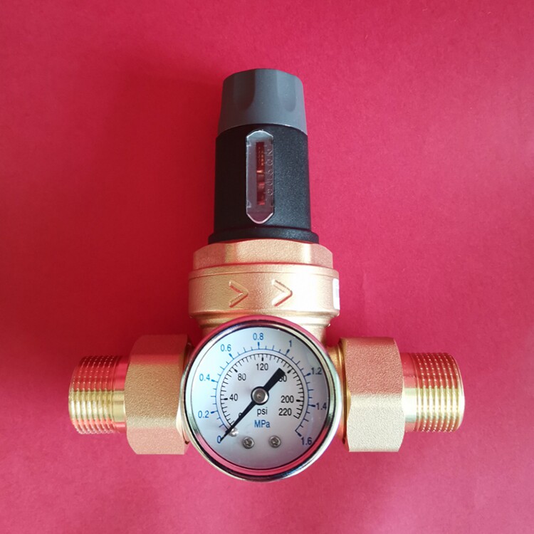倍世康控压阀净水器自动调压带压力表防水锤入户总管高层稳压减压
