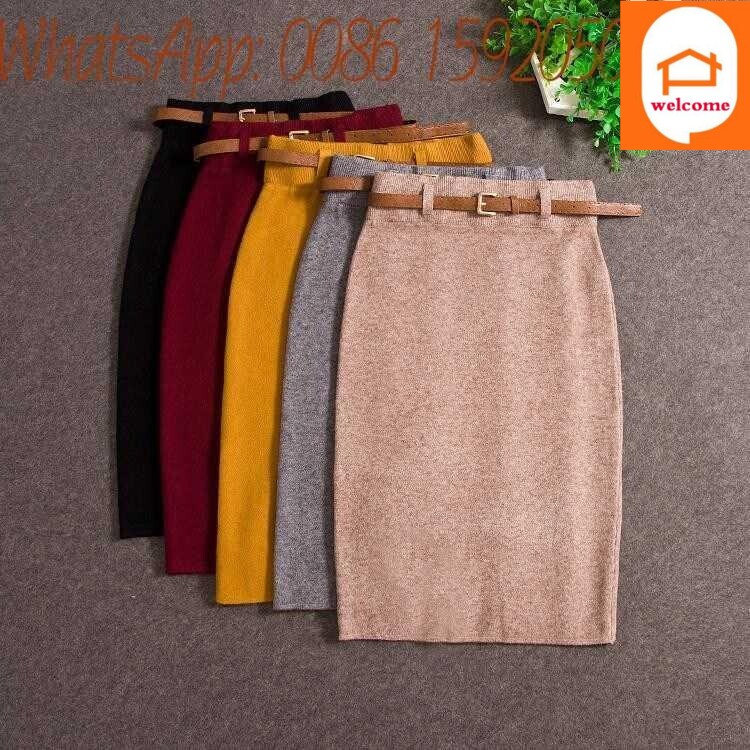 th Knitted Pencil Skirt Elegant slim Long Skirts Black Skirt|msdalam kategori Butik wanita / wanita, skirt - dari Buy2taobao.com untuk memberikan perkhidmatan ejen Taobao profesional membeli