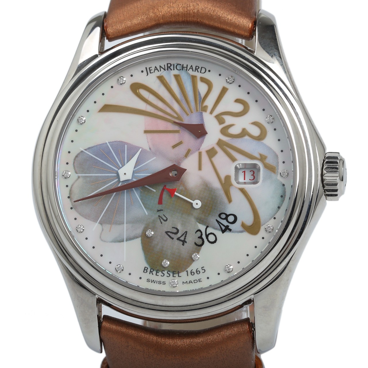 [9.9新]尚维沙bressel1665系列精钢腕表