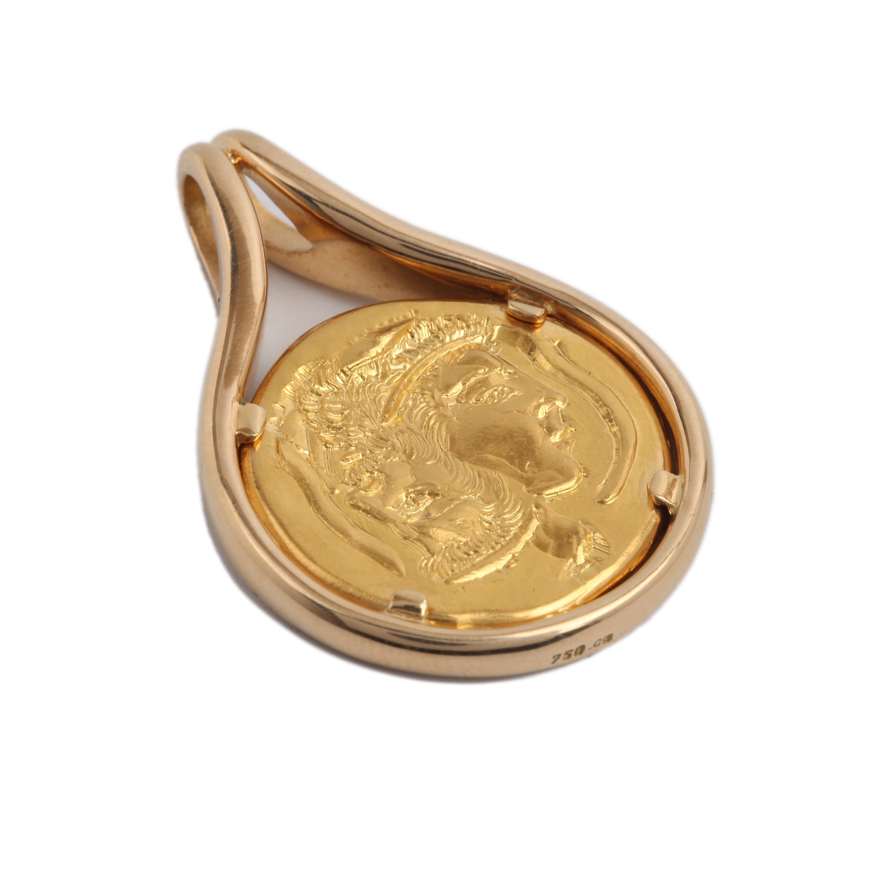 [9.0新]伯爵piaget18k金22k金吊坠