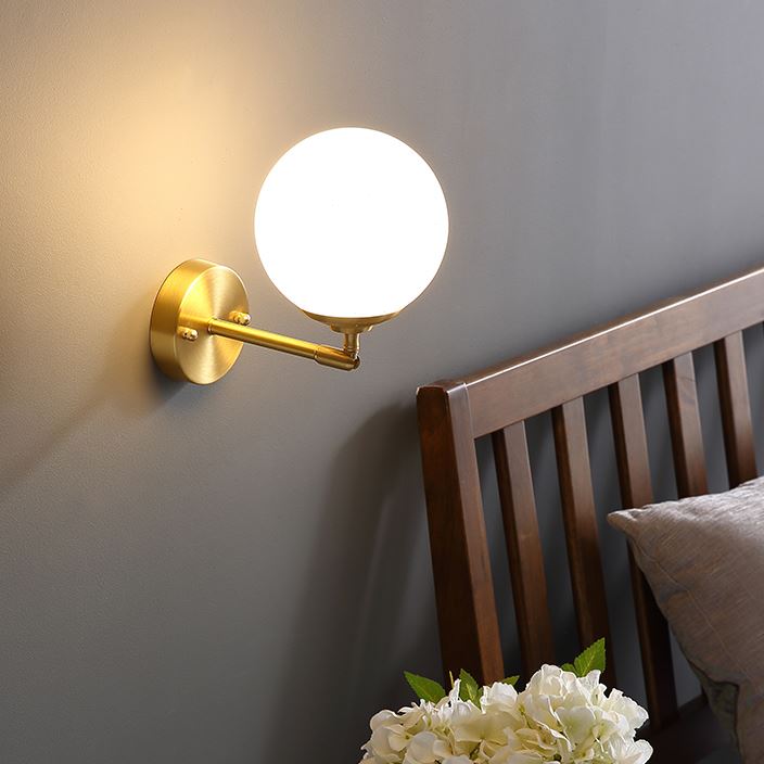 月影凯顿壁灯简约现代床头灯创意北欧风卧室灯客厅电视背景墙壁灯