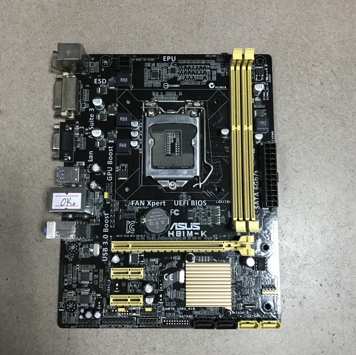 一折华硕主板cpu套装i3_asus/华硕 h81m-e 1150主板支持i5 i3 i7cpu