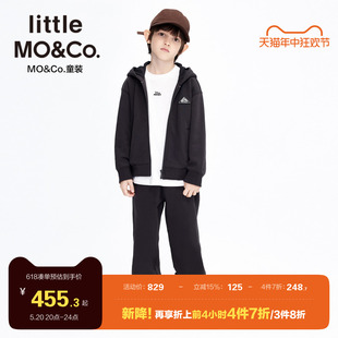 两件套儿童套装 little moco童装春秋装男童女童卫衣外套卫裤长裤