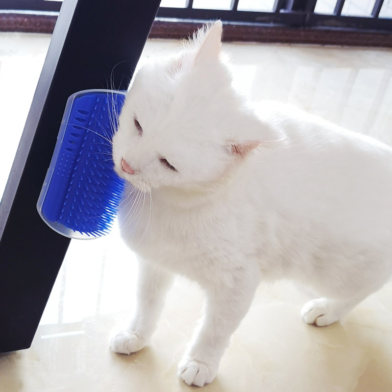 猫蹭痒器猫咪墙角抓痒挠痒痒蹭毛蹭脸按摩器蹭痒神器猫抓板玩具