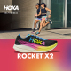 HOKA ONE ONE男女款夏季火箭X2竞赛跑步鞋ROCKET X2轻量缓震透气