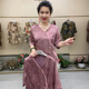 中式夏季真丝时尚中老年妈妈装国风旗袍衬衫宽松遮肉洋气大码上衣